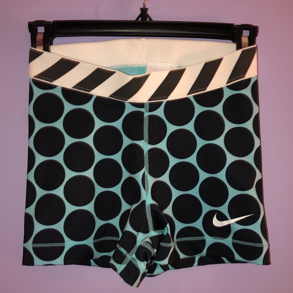 Blue & Black Nike Spandex